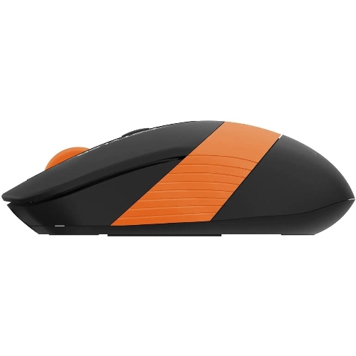 Мышь беспроводная A4Tech Fstyler FG10S черный/оранжевый, 2000 dpi, радиоканал, USB, кнопки - 4