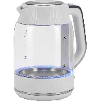 Чайник электрический Vitek VT-WK1059 1.7л. 2200Вт белый корпус: стекло/пластик