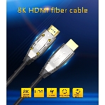 Активный оптический кабель HDMI 19M/M,ver. 2.1, 8K@60 Hz 20m Telecom TCG2120-20M