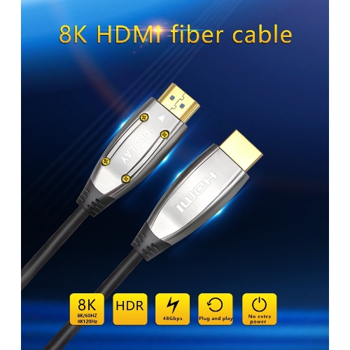 Активный оптический кабель HDMI 19M/M,ver. 2.1, 8K@60 Hz 20m Telecom TCG2120-20M