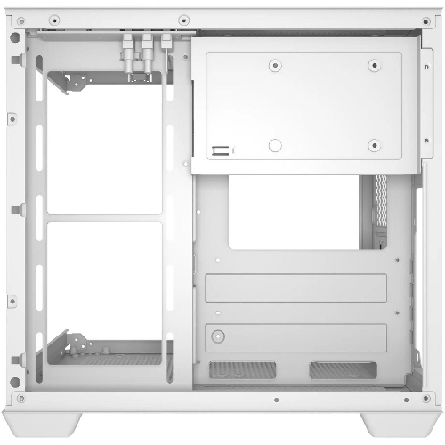 Компьютерный корпус Bloody CC-121 белый без БП mATX 7x120мм 1xUSB2.0 1xUSB3.0 audio