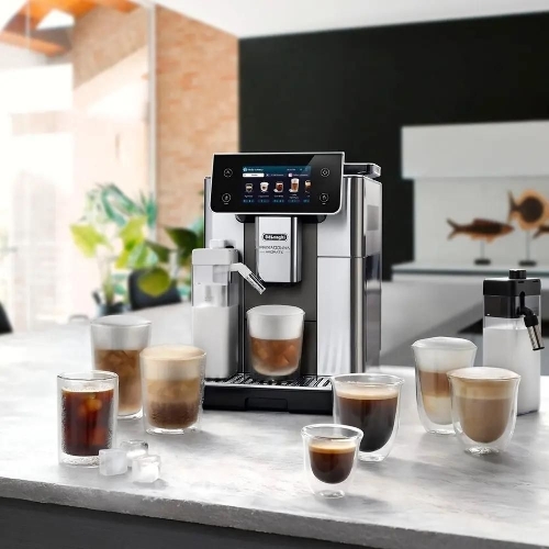Кофемашина Delonghi ECAM630.75.TM 1450Вт черный/серебристый