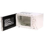 Микроволновая печь Mystery MMW-2013 белый, 20 л, 800 Вт, переключатели - поворотный механизм