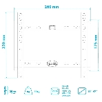 Кронштейн для телевизора Kromax IDEAL-5 черный 15