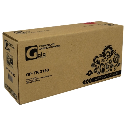 Картридж GalaPrint совместимый TK-3160 для Kyocera Ecosys P3045dn 12500к GP