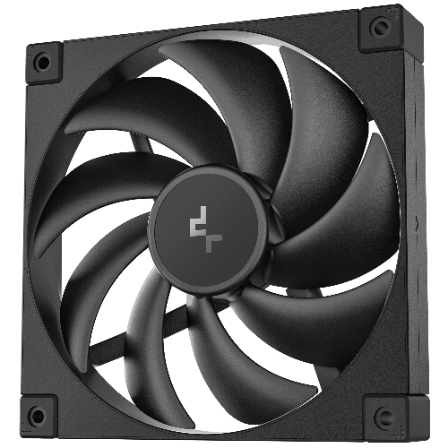 Вентилятор для корпуса DEEPCOOL FD14 черный, 140 мм, 1650 об/мин, 25.6 дБ, 4 pin