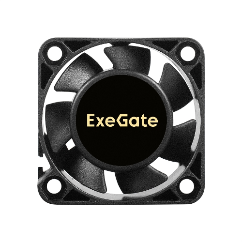 Вентилятор для корпуса ExeGate EX04010B3P-24 черный, 40 мм, 7500 об/мин, 38.5 дБ, 3 pin