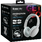 Беспроводные/проводные наушники Defender FreeMotion B480 белый, накладные, Bluetooth + проводной, складная конструкция, до 8 ч