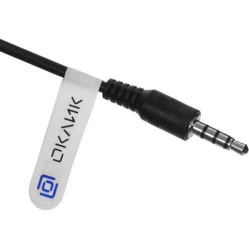 Проводные наушники Oklick HP-M211V черный, полноразмерные, Jack 3.5 мм