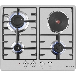 Комбинированная варочная панель (электрическая+газовая) Maunfeld EEHS.64.3CS/KG