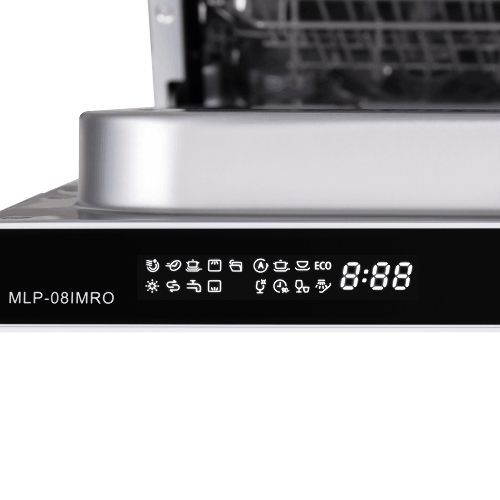 Встраиваемая посудомоечная машина Maunfeld MLP-08PRO, серебристый, 44.8 см, 10 компл., 47 дБ, класс A++