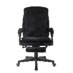 Кресло Бюрократ T-9950MSG-F/BLACK-PU черный, экокожа