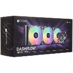 Система жидкостного охлаждения ID-Cooling Dashflow 360 XT Pro ARGb черный 120мм алюминий+медь 2150rpm 32.5db 4-pin 350W