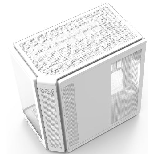 Компьютерный корпус ZALMAN MidTower P60 белый (ATX, без БП, 5x120мм ARGb fans, 1xUSB Type C, 2xUSB 3.0) (Zalman P60 белый)