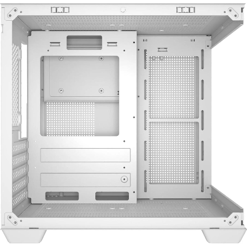 Компьютерный корпус Bloody CC-121 белый без БП mATX 7x120мм 1xUSB2.0 1xUSB3.0 audio
