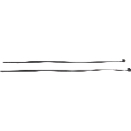 Стяжки нейлоновые FORTISFLEX КСС 5x300 (ч) (100 шт.)