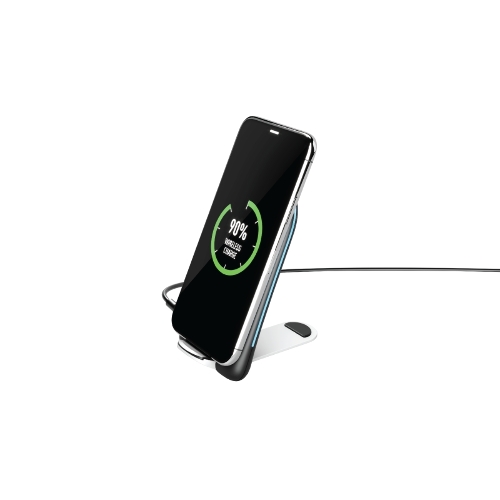 Беспроводное зарядное устройство OLMIO FOLD, QI, 15W, черное