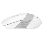 Мышь беспроводная A4Tech Fstyler FB10C белый/серый, 2000 dpi, радиоканал, Bluetooth, USB, кнопки - 4