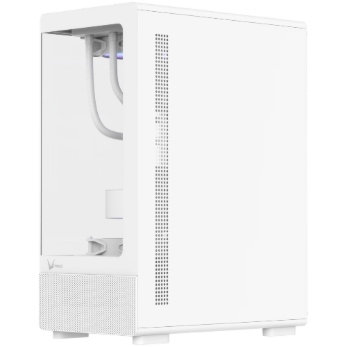 Корпус Formula Crystal Z1CM v2 белый без БП mATX 5x120мм 1xUSB3.0 audio bott PSU