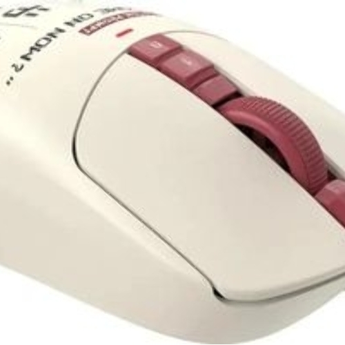 Мышь беспроводная/проводная A4Tech Bloody R72 Ultra Duo белый/красный/рисунок, 20000 dpi, USB Type-A/Type-C, радиоканал, кнопки-7