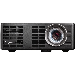 Проектор Optoma ML750e (DLP, LED, WXGA 1280x800, 700Lm, 15000:1, HDMI, USB, MHL, MicroSD, 1x1W speaker, 3D Ready, led 20000hrs, черный, 0.38kg)