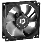 Вентилятор для корпуса ID-Cooling NO-8025-SD черный, 80 мм, 2000 об/мин, 21 дБ, 3 pin