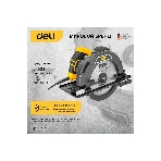 Циркулярная пила Deli DL-YJ235-E1 (2200Вт, 4200об/мин, диаметр диска 235мм)