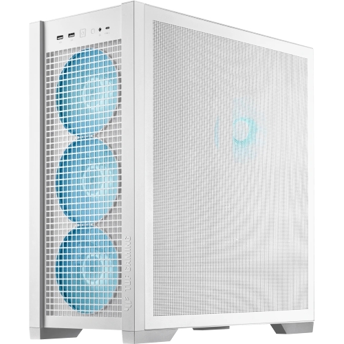 Компьютерный корпус ASUS TUF GAMING GT302 TG ARGb белый/GT302/ARGb FANS/WHT (90DC00I3-B19000)