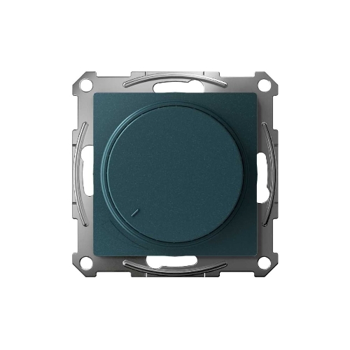 Светорегулятор (диммер) AtlasDesign повор-нажим, LED, RC, 400 Вт, мех., изумруд