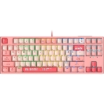 Клавиатура проводная A4Tech Bloody S87 Energy (S87 USB ENERGY PINK) USB розовый