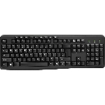 Клавиатура проводная Oklick 305M (1659987), USB, черный