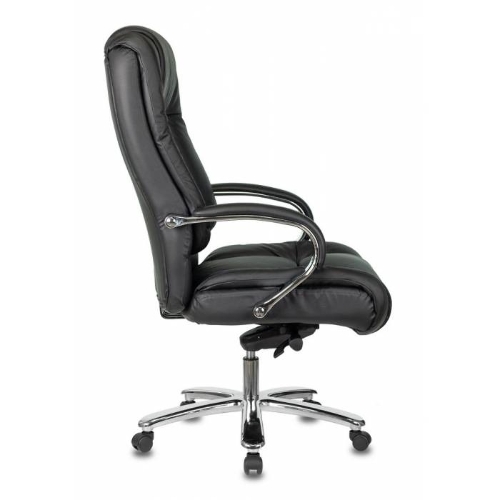 Кресло Бюрократ T-9925SL/BLACK черный, кожа