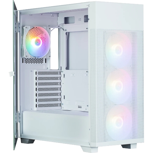 Компьютерный корпус ZALMAN S5 NEO, ATX, белый, WINDOW, 2xCOMBO (3.5