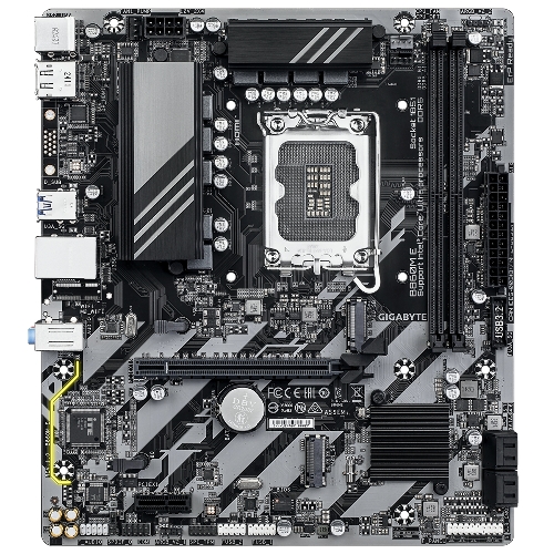 Материнская плата Gigabyte B860M E Soc-1851 Intel B860 2xDDR5 mATX AC`97 8ch(7.1) GbLAN RAID+HDMI+DP