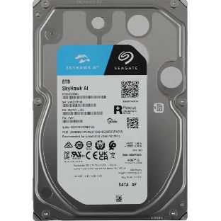 Жесткий диск HDD Seagate SkyHawk AI 8Tb 7200rpm SATA 256Mb 3.5"