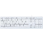 Клавиатура Oklick 550ML проводная, USB Type-A, белый