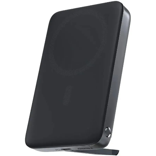 Портативный аккумулятор Aukey Magnetic2 10000 Qi2 черный