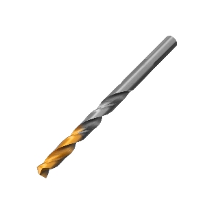 Сверло спиральное по металлу Denzel 7,5 x 109мм, Р6М5, Golden Tip
