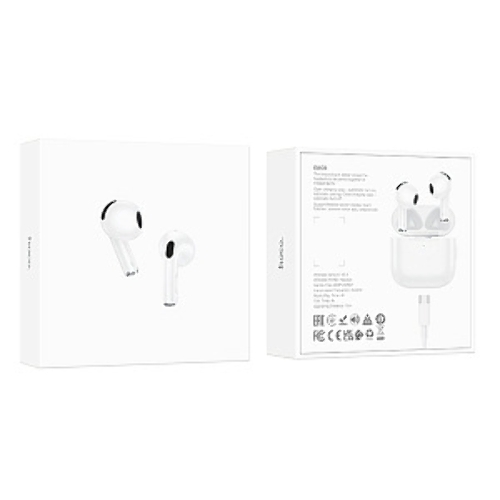 Наушники TWS Hoco EW78 белый, вкладыши, Bluetooth, до 4 ч.