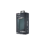Портативный аккумулятор OLMIO QX-30, 30000mAh, 22.5W, QuickCharge3.0/PowerDelivery, LCD, темно-зеленый