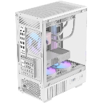Корпус Formula Crystal Z1CM v2 белый без БП mATX 5x120мм 1xUSB3.0 audio bott PSU