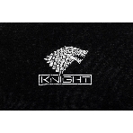 Кресло игровое Knight Wolf черный/серый крестов. пластик