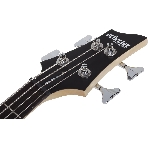 Бас-гитара SCHECTER C-4 DELUXE SBK - бас-гитара 4-струнная, цвет черный матовый