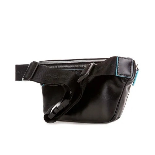 Сумка на пояс мужская Piquadro Blue Square CA2174B2/N, натур.кожа, черный