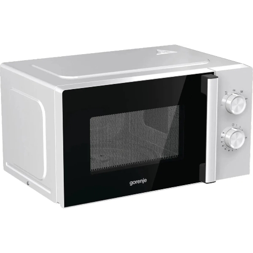 Микроволновая печь Gorenje MO17E1WH белый, 17 л, 700 Вт, переключатели - поворотный механизм