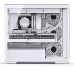 Корпус без блока питания JONSBO D300, Mini-Tower, TG, no fan, 2xUSB-A 3.2 + 1xUSB-C 3.2, mATX, mITX White