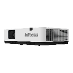 Проектор INFOCUS IN1036 3LCD, 5000 lm, WXGA, 1.371.65:1, 50000:1, (Full 3D), 16W, 2хHDMI 1.4b, VGA in, CompositeIN, 3,5 audio IN, RCAx2 IN, USB-A, VGA out, 3,5 audio OUT, RS232, Mini USB B serv, RJ45, 3,3 кг