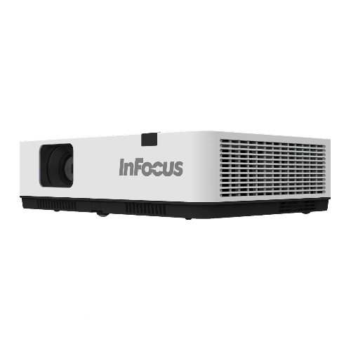 Проектор INFOCUS IN1036 3LCD, 5000 lm, WXGA, 1.371.65:1, 50000:1, (Full 3D), 16W, 2хHDMI 1.4b, VGA in, CompositeIN, 3,5 audio IN, RCAx2 IN, USB-A, VGA out, 3,5 audio OUT, RS232, Mini USB B serv, RJ45, 3,3 кг