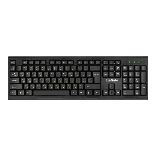 Комплект клавиатура+мышь ExeGate Professional Standard Combo MK200 беспроводной, USB, 1200 DPI, чёрный