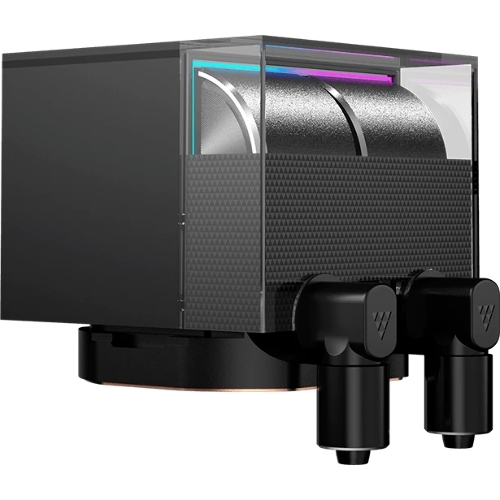 Система жидкостного охлаждения PcCooler DS360 Display ARGB Soc-AM5/AM4/1200/1700/1851 черный 4-pin 39.8dB Al LCD 310W Ret (DS360-BKAWXY-GL)